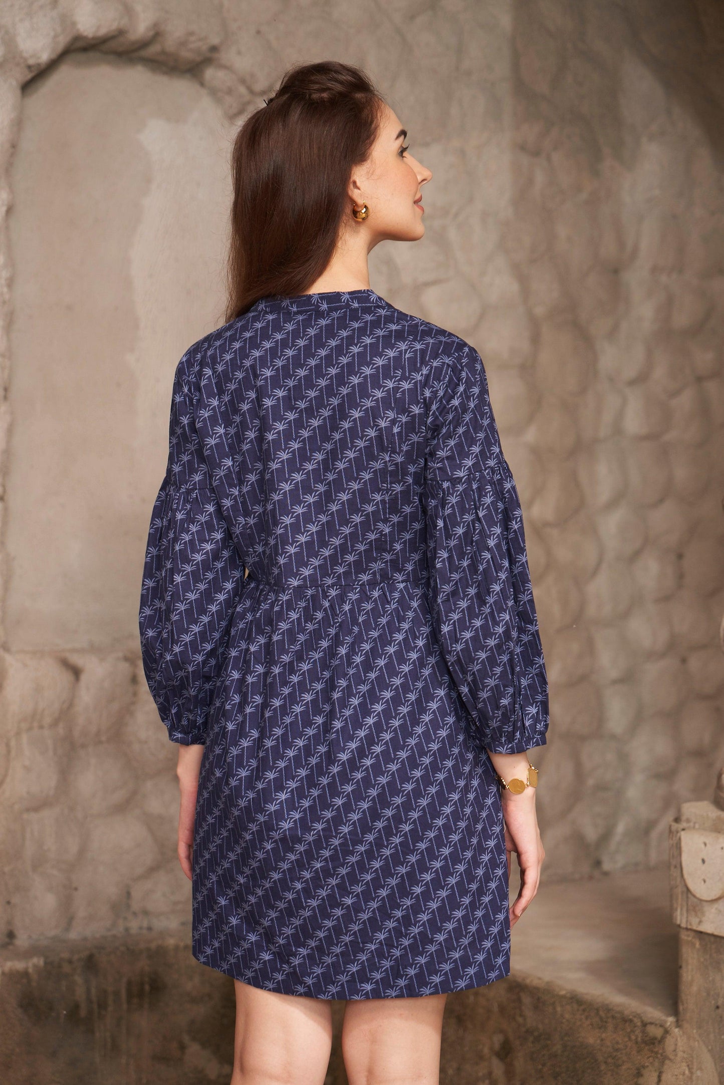 Eden Dress - Printed Dress With Tassels