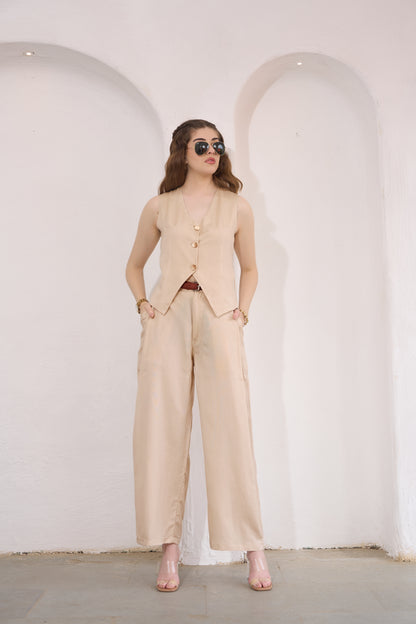 Raya Pants in Cotton Linen